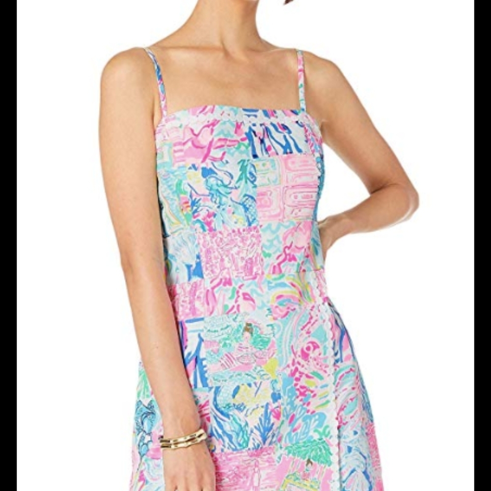 Lilly Pulitzer Multicolor Patchwork Dress